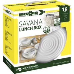 Brunner Lunch Box Savana -Outdoor Sconto set piatti lunch box savana brunner 2