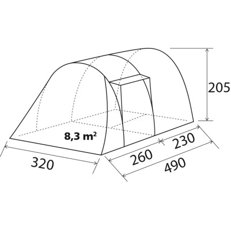 Tenda Brunner Arquis Outdoor 5 4 Tenda Brunner Arquis Outdoor 5 - immagine 2