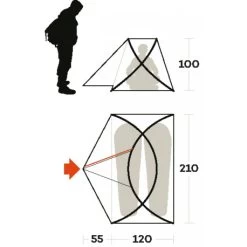 Tenda Ferrino Maverick 2 -Outdoor Sconto tenda ferrino maverick 2 testata alta quota professionisti avanguardia avanzata 4