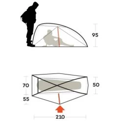 Tenda Ferrino Nemesi 1 PRO -Outdoor Sconto tenda ferrino nemesi 1 pro leggera intuitiva struttura interna rapido montaggio hiker ciclismo 6