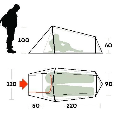 Tenda Ferrino Sling 2 4 Tenda Ferrino Sling 2 - immagine 2
